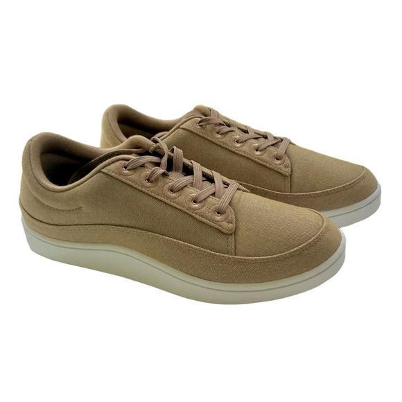 Allbirds Pacers Beige Blizzard Size 10 Sneakers Canvas Hazy New in Box - Picture 1 of 15